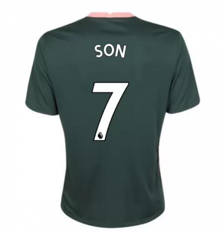 Tottenham Hotspur Away Kit Soccer Jersey SON 7 2020/21